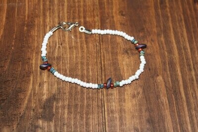 White Clasp Bracelet