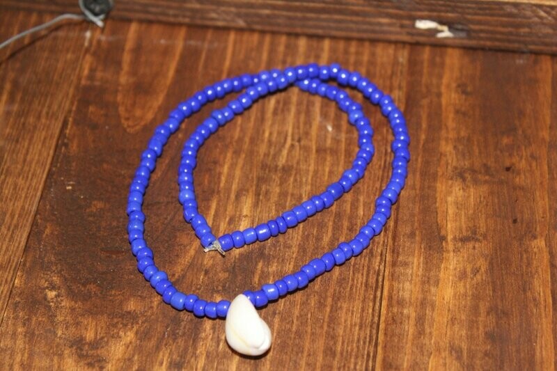 Dark Blue Shell Choker