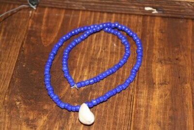 Dark Blue Shell Choker