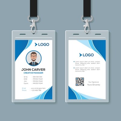 Normal ID Card with personalized printing
