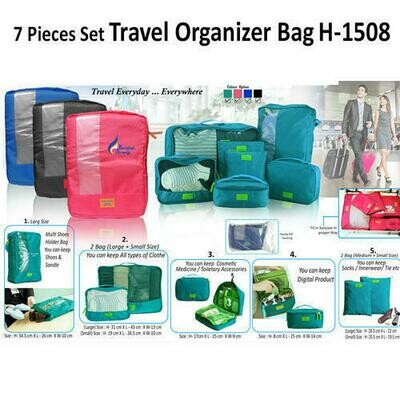 7 Pieces Travel Organizer Bag