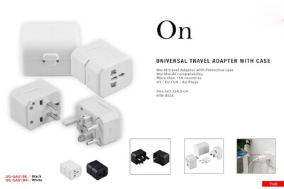 Universal Travel Adapter with Case