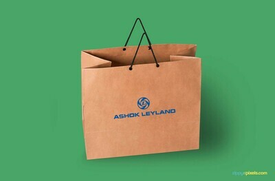 Brown Paper Bags 12 w x 15 h x 4 b (inch) durable printed bags 150 GSM
