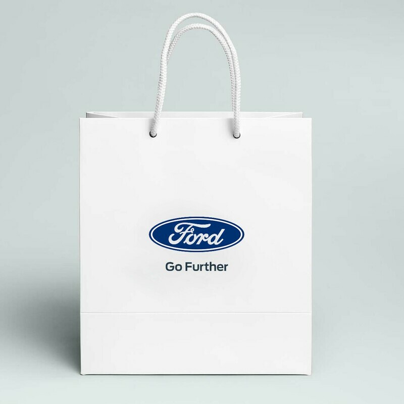 ITC white Paper durable printed bags 10 w x 12 h x 4 b (inch) GSM 250 ITC white Paper durable printed bags 10 w x 12 h x 4 b (inch) GSM 250