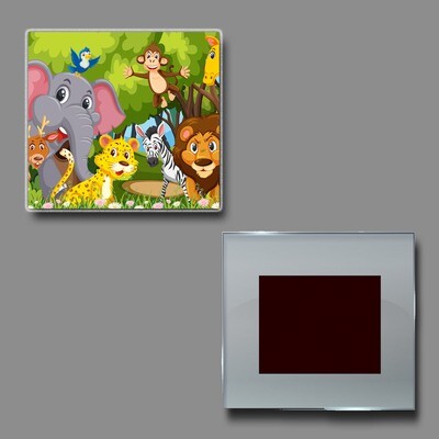 Square Shape Fridge Magnets (Acrylic) 2*2 3*3 Square Shape Fridge Magnets (Acrylic) 2*2 3*3