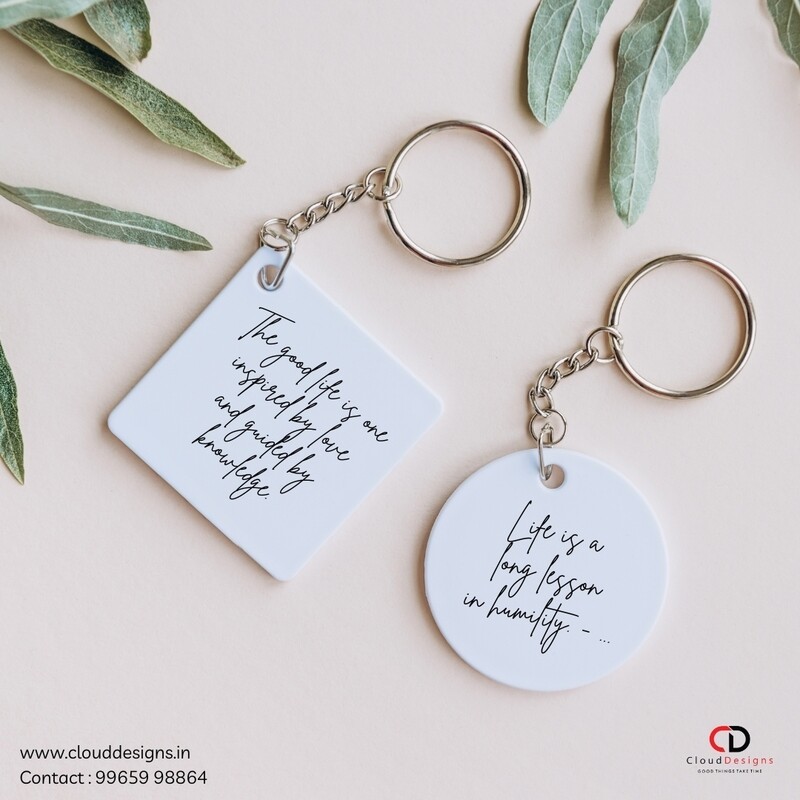 𝐂𝐮𝐬𝐭𝐨𝐦𝐢𝐳𝐞𝐝 𝐊𝐞𝐲𝐜𝐡𝐚𝐢𝐧 (set of 2)