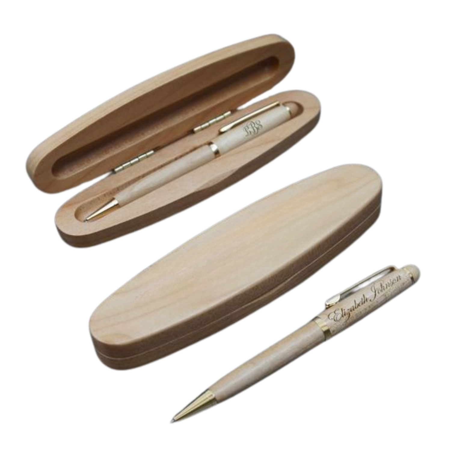 Wooden Pen Box