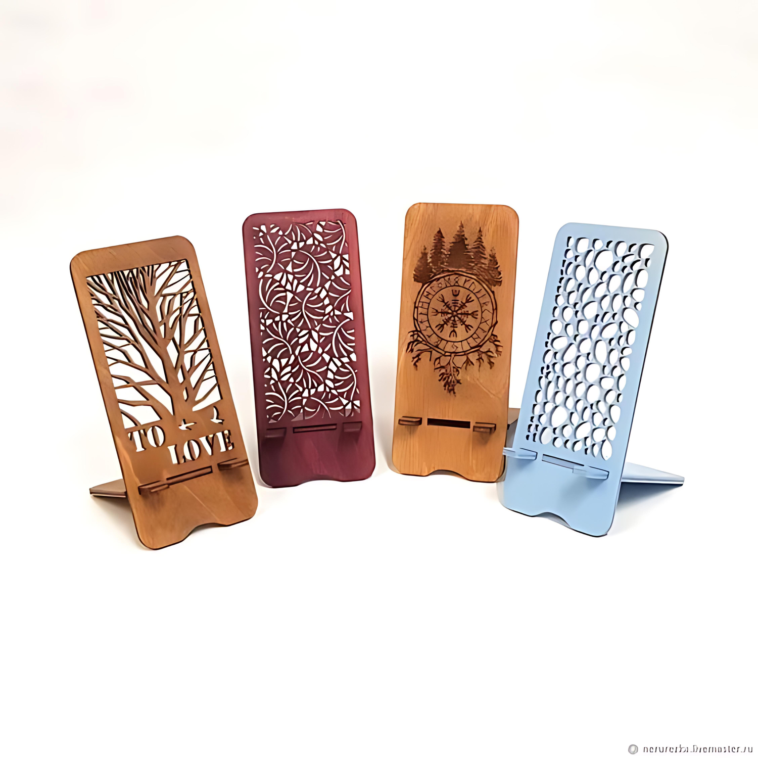 Wooden Mobile Stand