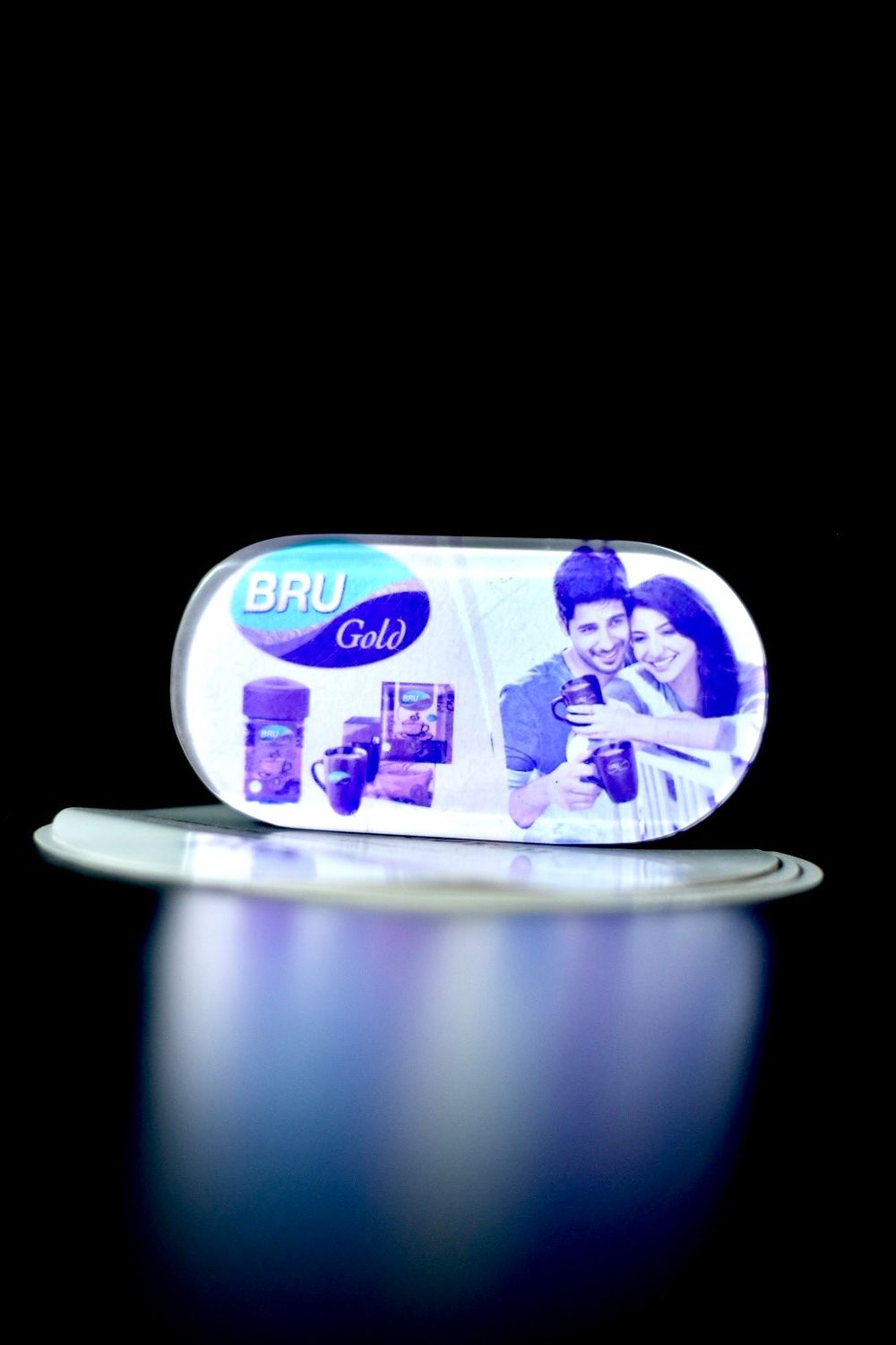 Ellipse-Shaped Paperweight