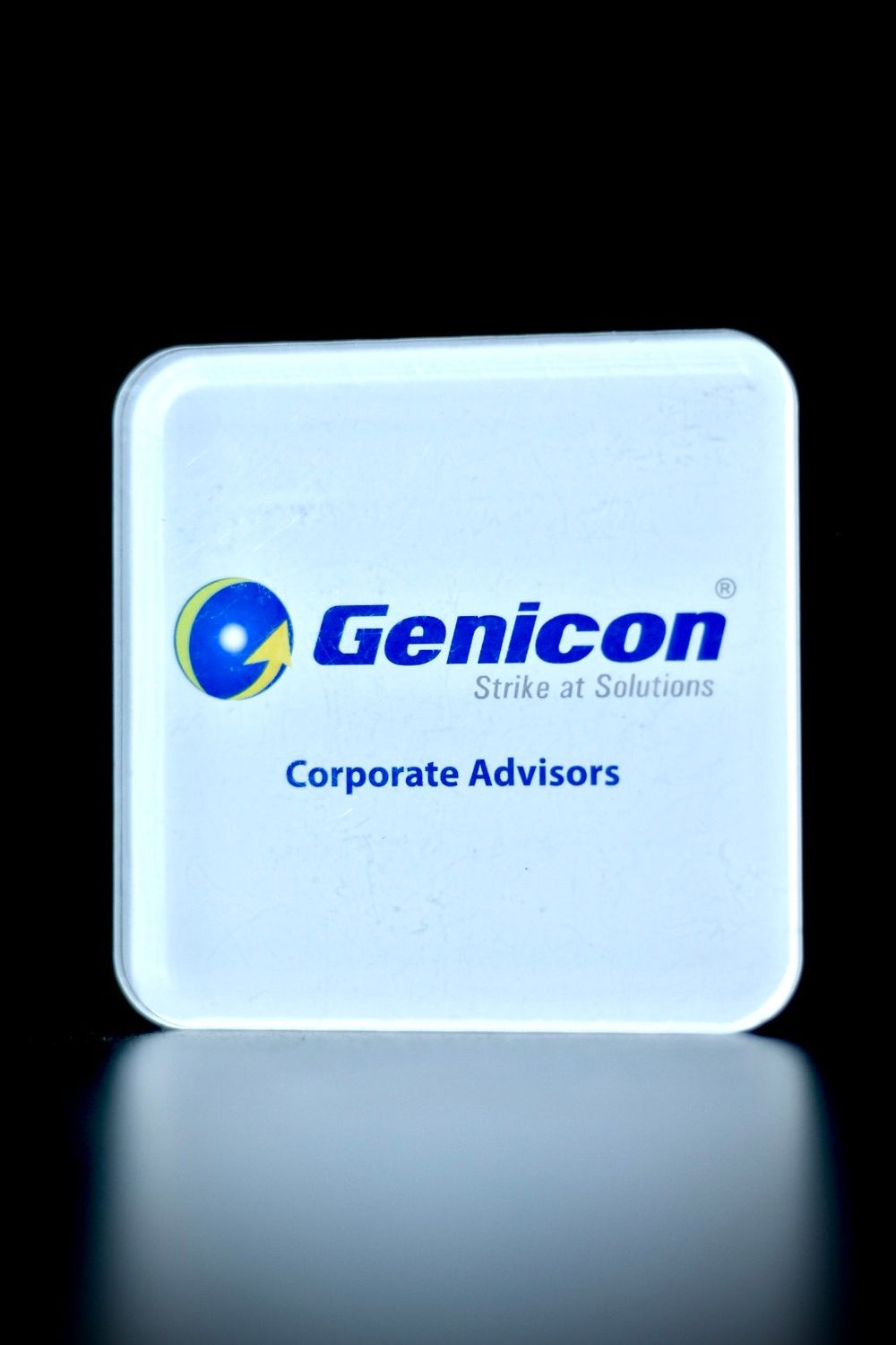 Square-Shaped Paperweight