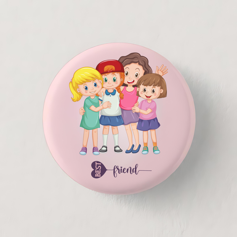 Cartoonized Button Badges