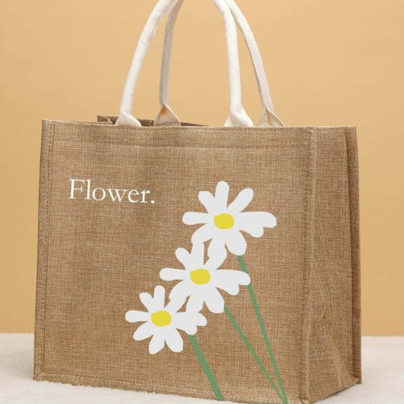 Multi-Color Printed Jute Bags