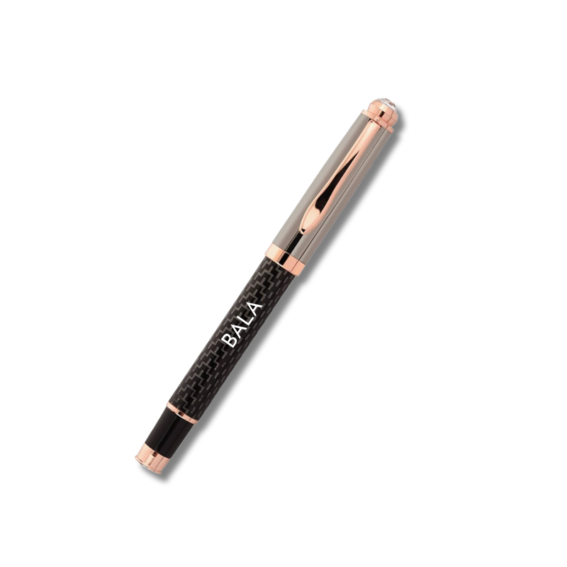 Rose Gold Carbon Pen