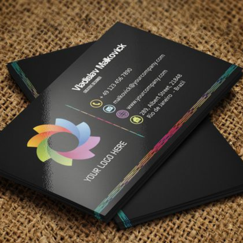 Premium Laminated Business Cards