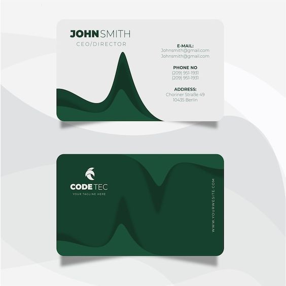 Synthetic Business Cards
