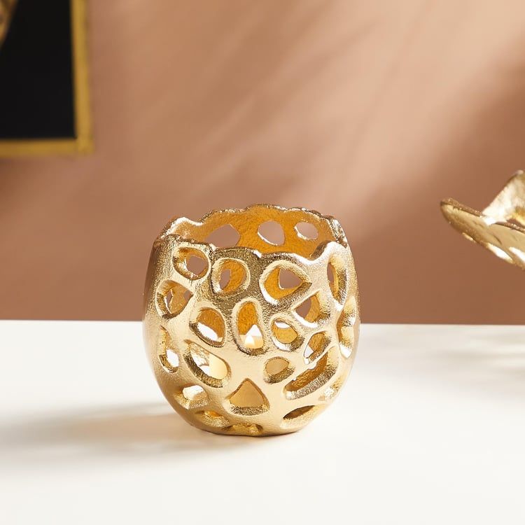Corsica Zarin Aluminium Votive Candle Holder