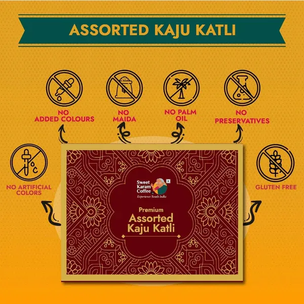 Premium Assorted Kaju Katli