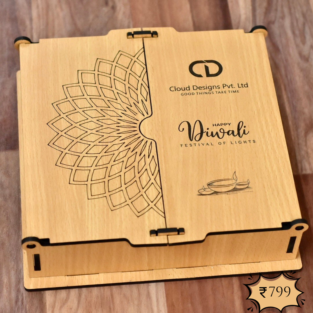 ​Premium Wooden Diwali Gift Boxes
