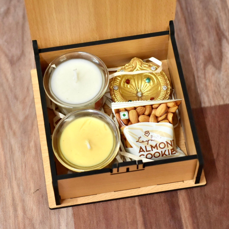 ​Premium Wooden Diwali Gift Box