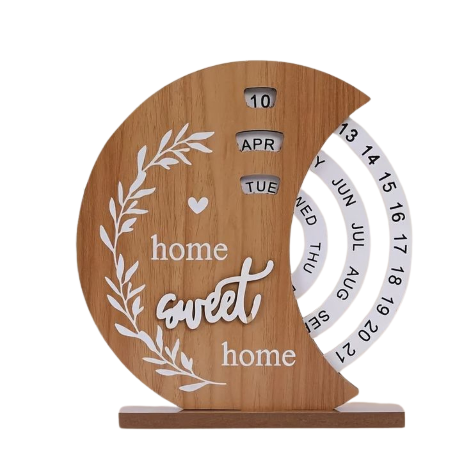 Wooden Lifetime Calendar