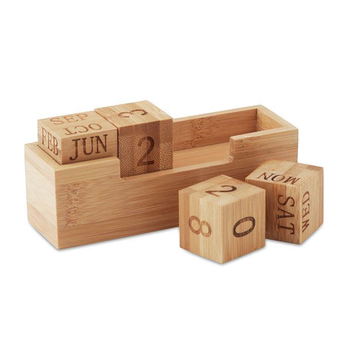 WOODEN CUBE CALENDERS