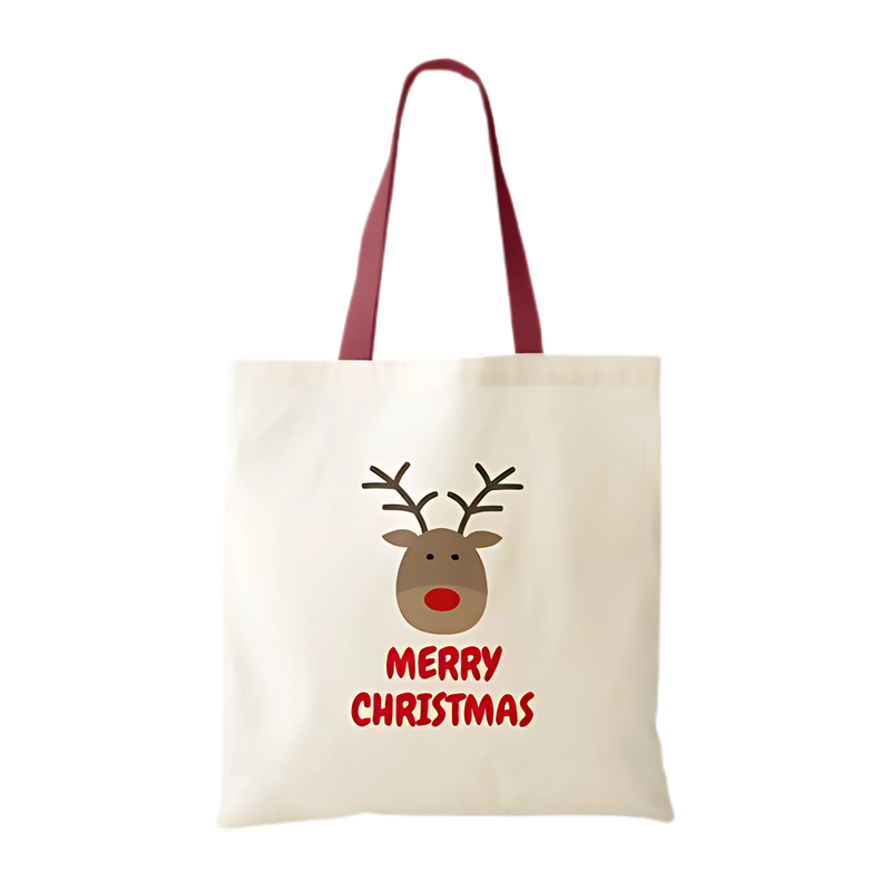 Christmas Theme Tote Bags