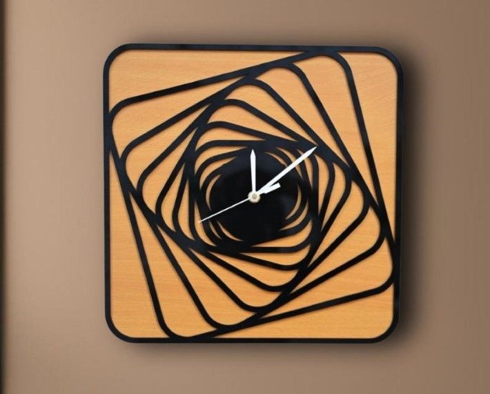 MDF Clock