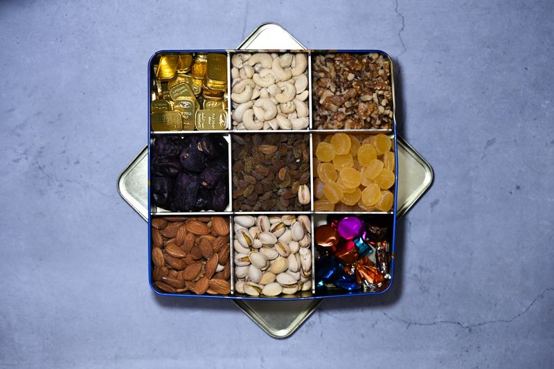 Premium Diwali Dry Fruit &amp; Chocolate Gift Box – 9-in-1 Festive Hamper