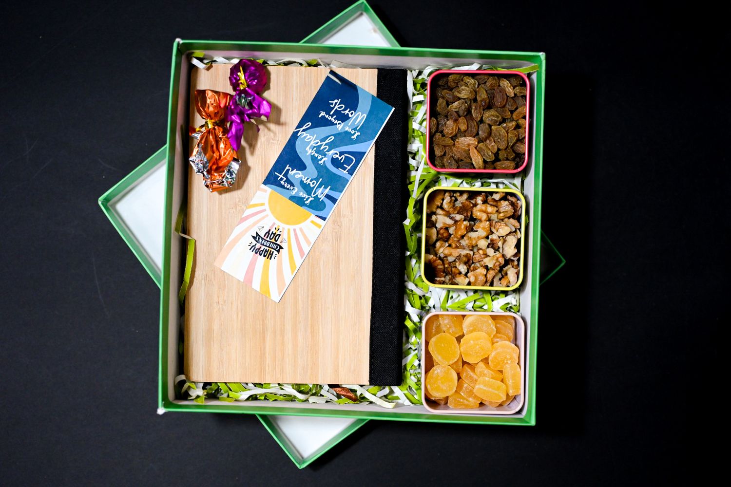 Starter Diwali Gift Box with Dry Fruits, Diary &amp; Chocolates