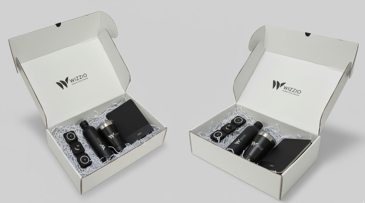 Wizzo Premium Welcome Kit – Custom Corporate Onboarding Box for Employees &amp; Clients