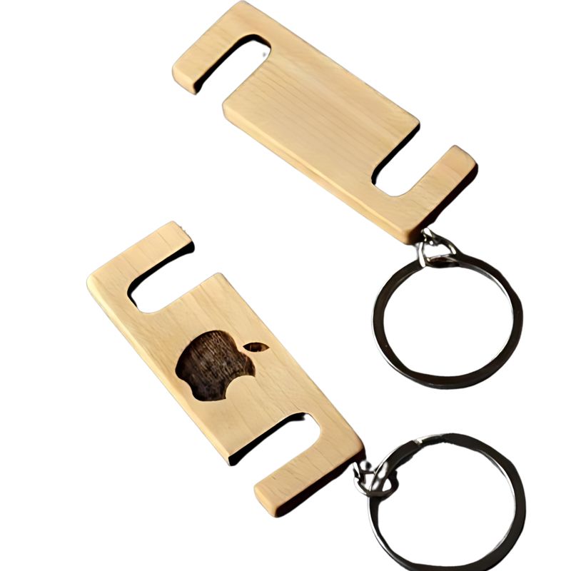 Multipurpose Wooden Keychains