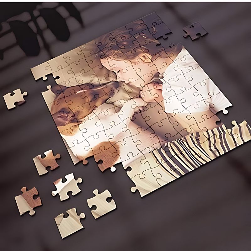Puzzle Photo Frame