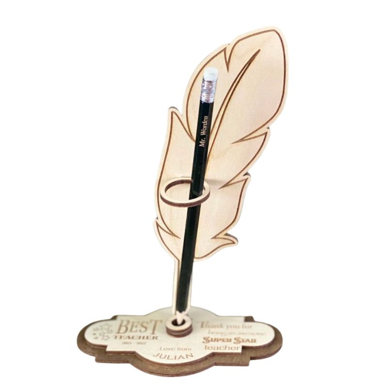 Wooden Pen Holder