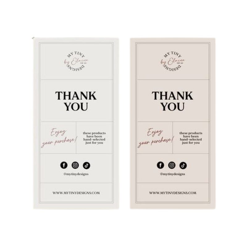 Customized Labels
