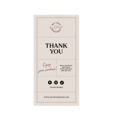 Customized Labels