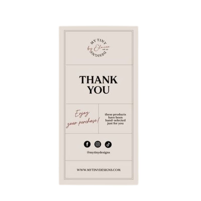 Customized Labels