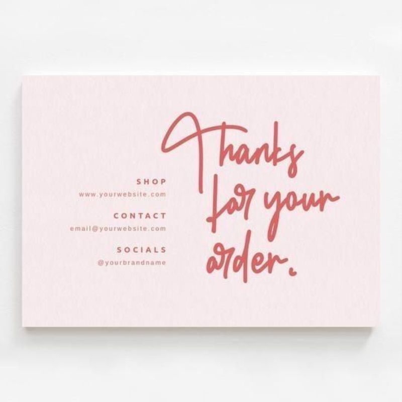 Thank You Cards