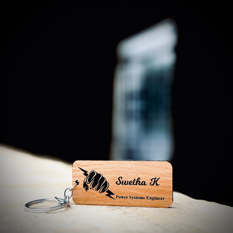 Customized Wooden Keychains