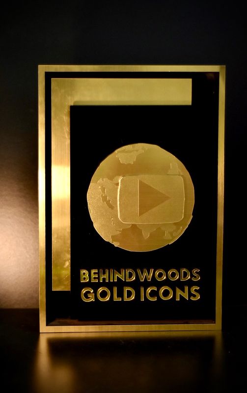 Behindwoods Premium Acrylic Award
