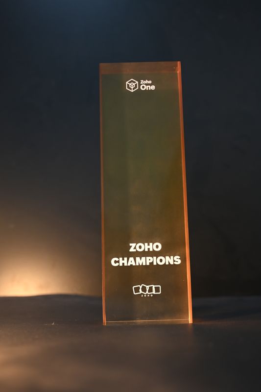 Zoho Premium Acrylic Award