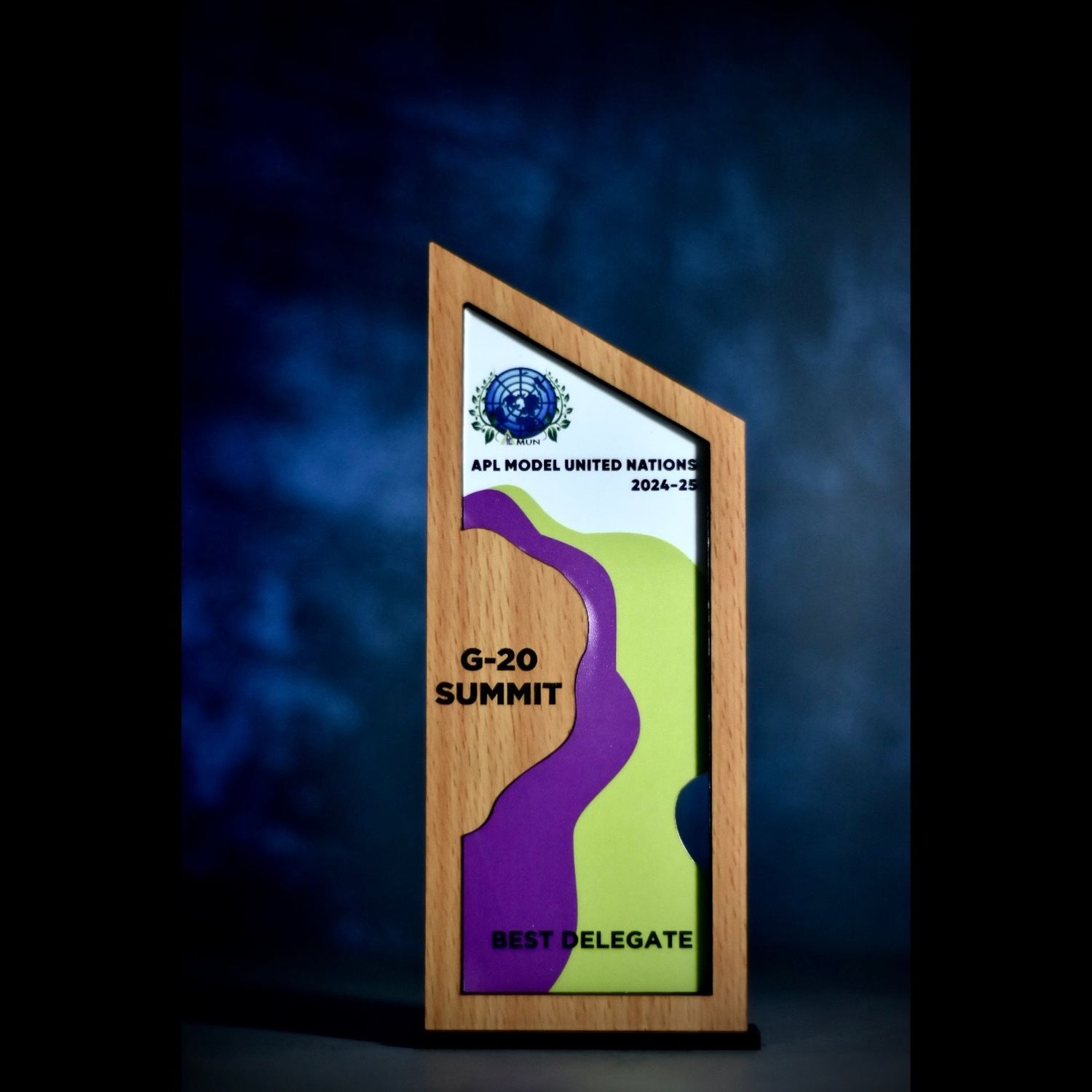 Wooden Personalized Award