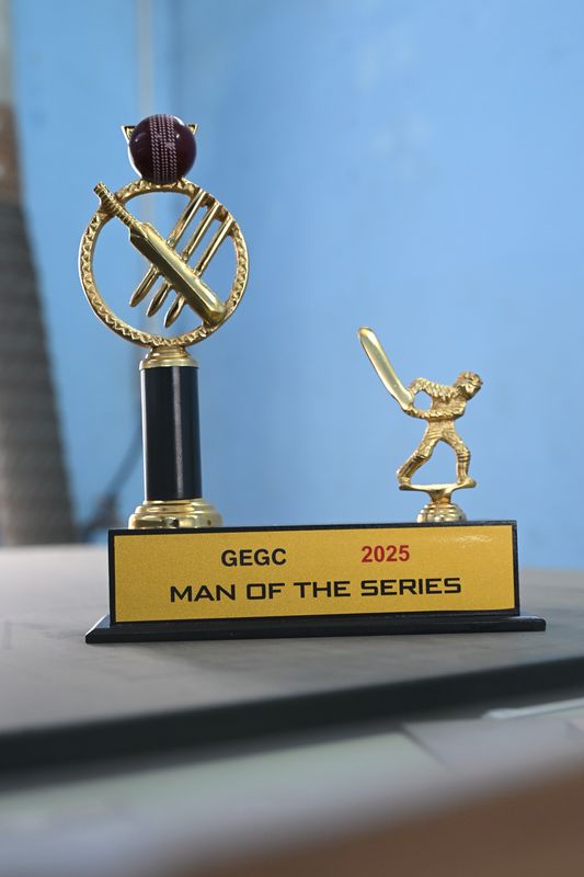 Customized Cricket Award Trophies