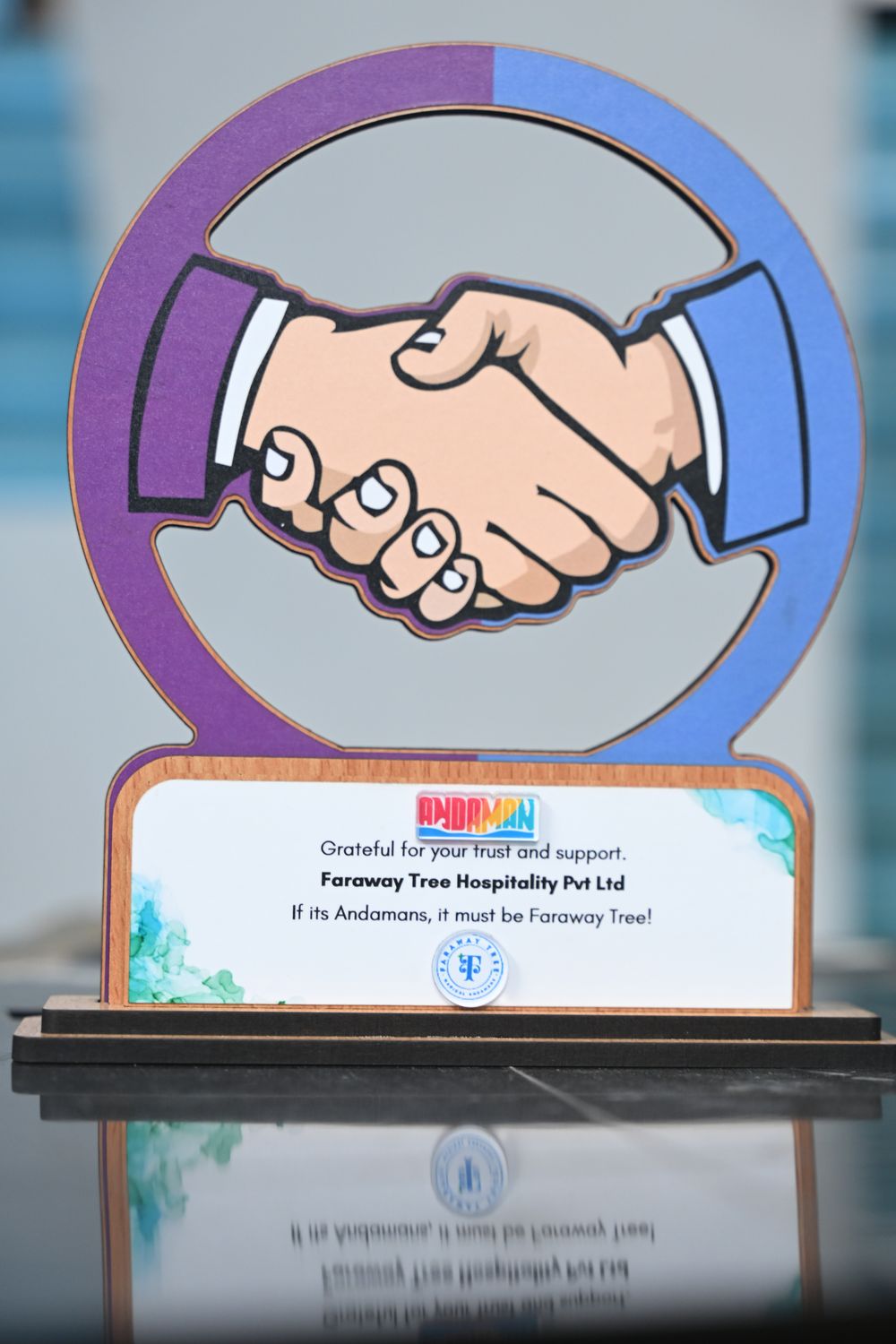 Wooden Customized Award