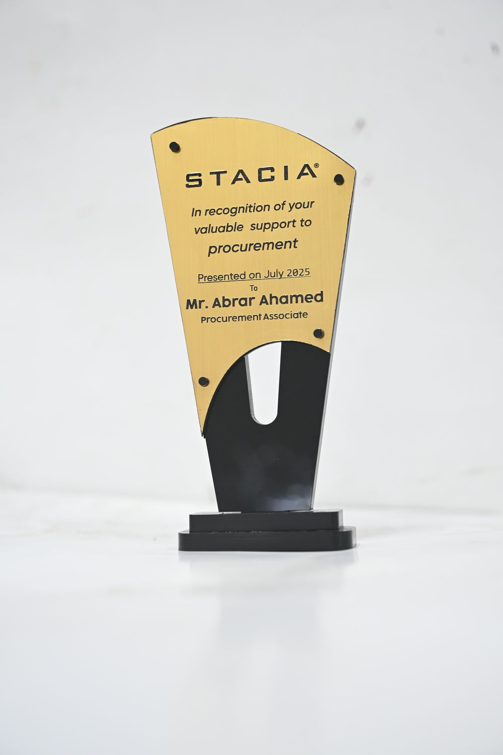 Custom Acrylic Award