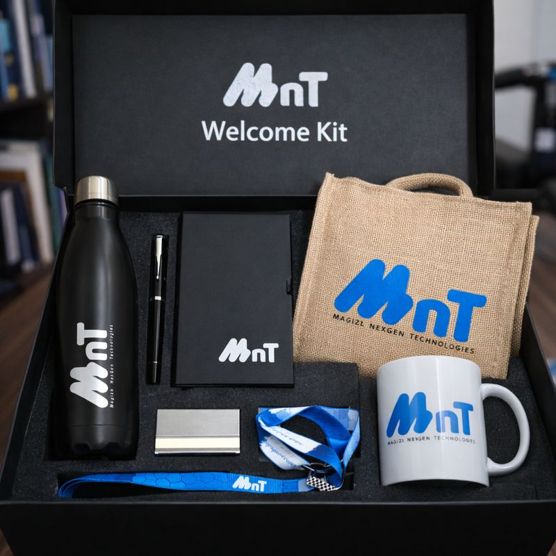 Customized Corporate Welcome Kit for MNT  – Premium Employee Onboarding Gift Set