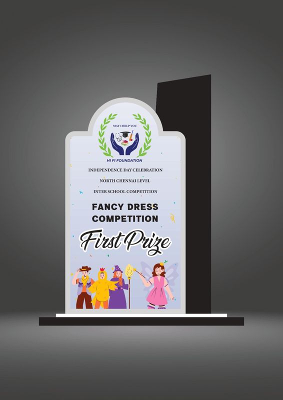 Personalized Acrylic Awards | Children’s First Prize Awards &amp; Student Recognition Awards