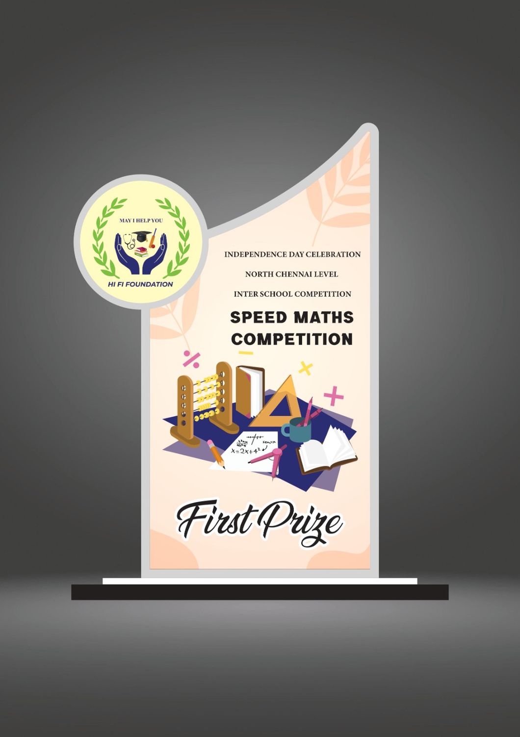 Corporate &amp; School Acrylic Awards | First Prize Awards for Children Competitions