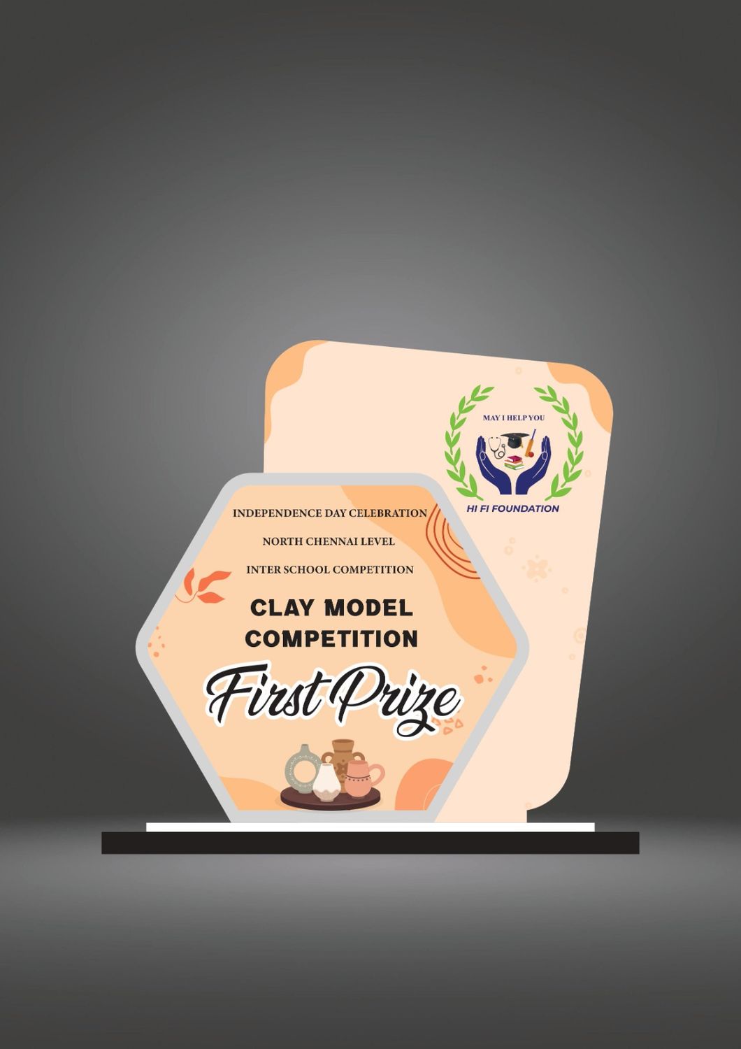 Customized Acrylic Awards | First Prize School Awards for Children