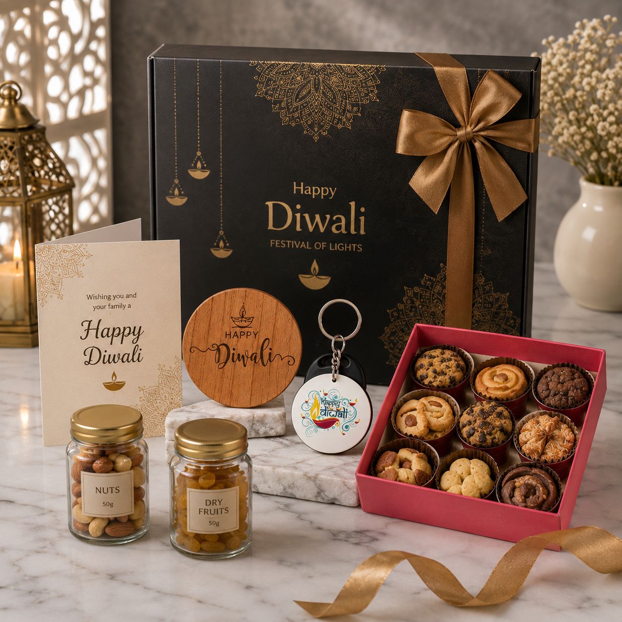 Diwali Delight Hamper Box