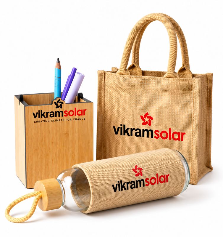 Vikram Solar Customized Eco-Friendly Corporate Gift Set